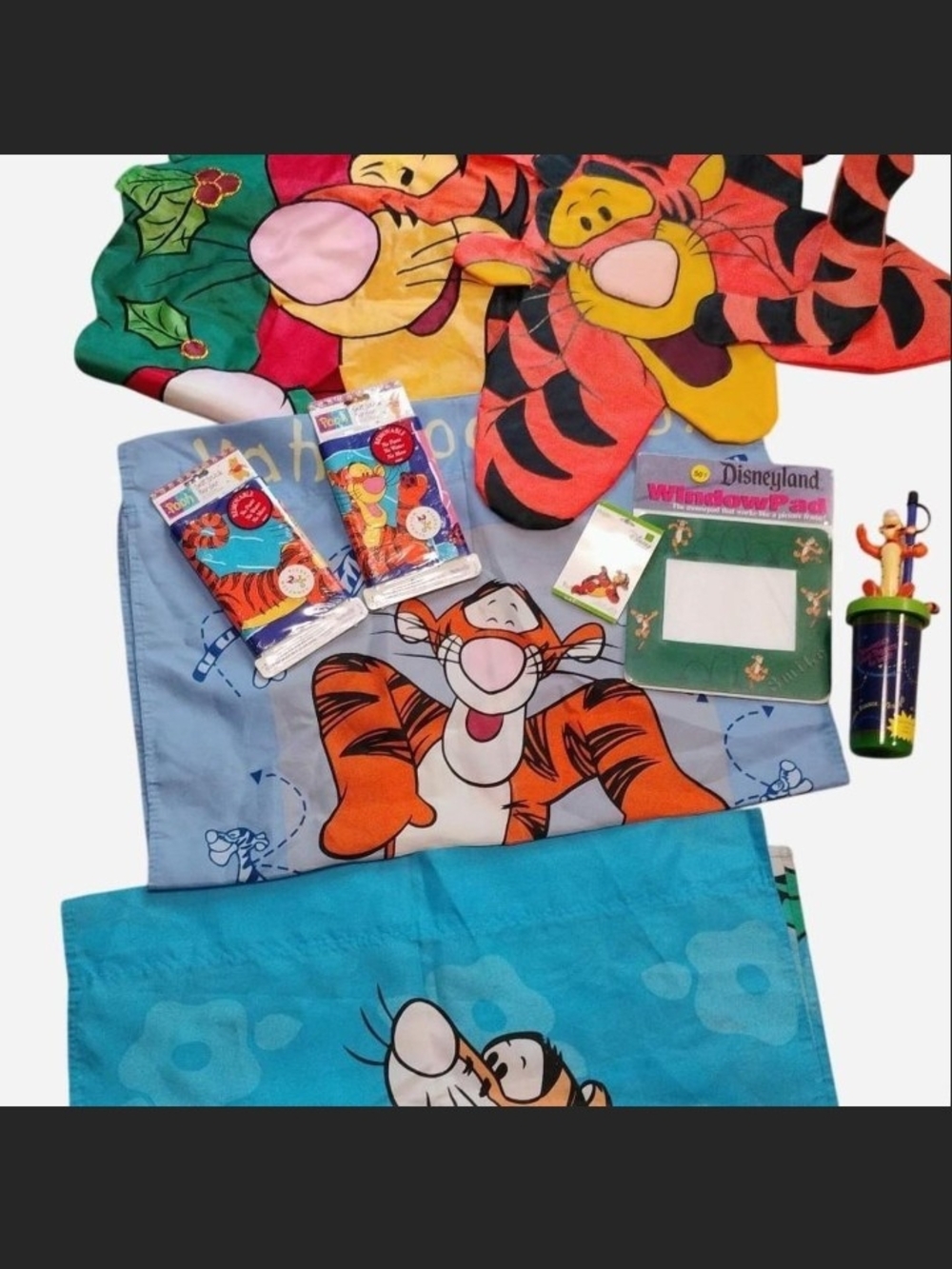 Disney Tigger Kids Accessories Set - Orange, Blue, Green, Pink